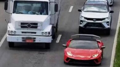 Photo of Motorista de Lamborghini é interceptado pela PRF após passar em praças de pedágio sem pagar