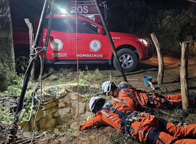 Photo of Final feliz: Vídeo mostra cãozinho sendo resgatado de cisterna em Conquista