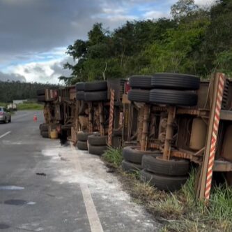 Photo of Região: Mais um grave acidente com carreta na BR-116; veja o vídeo